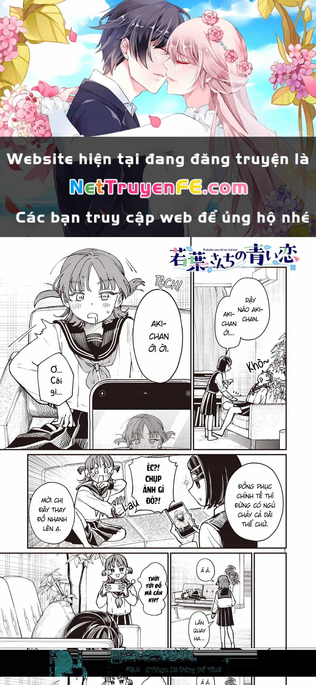 Tình Yêu Màu Lam Nhà Wakaba - Chương 3.5 - ảnh 2