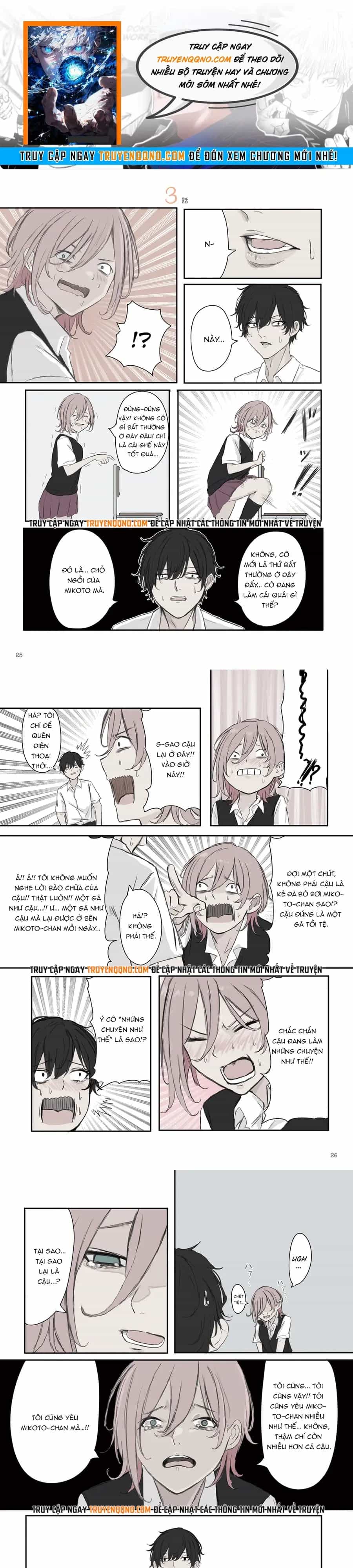 Tình Yêu Ngạt Thở Của Mikoto-Chan - Chương 33 - ảnh 1