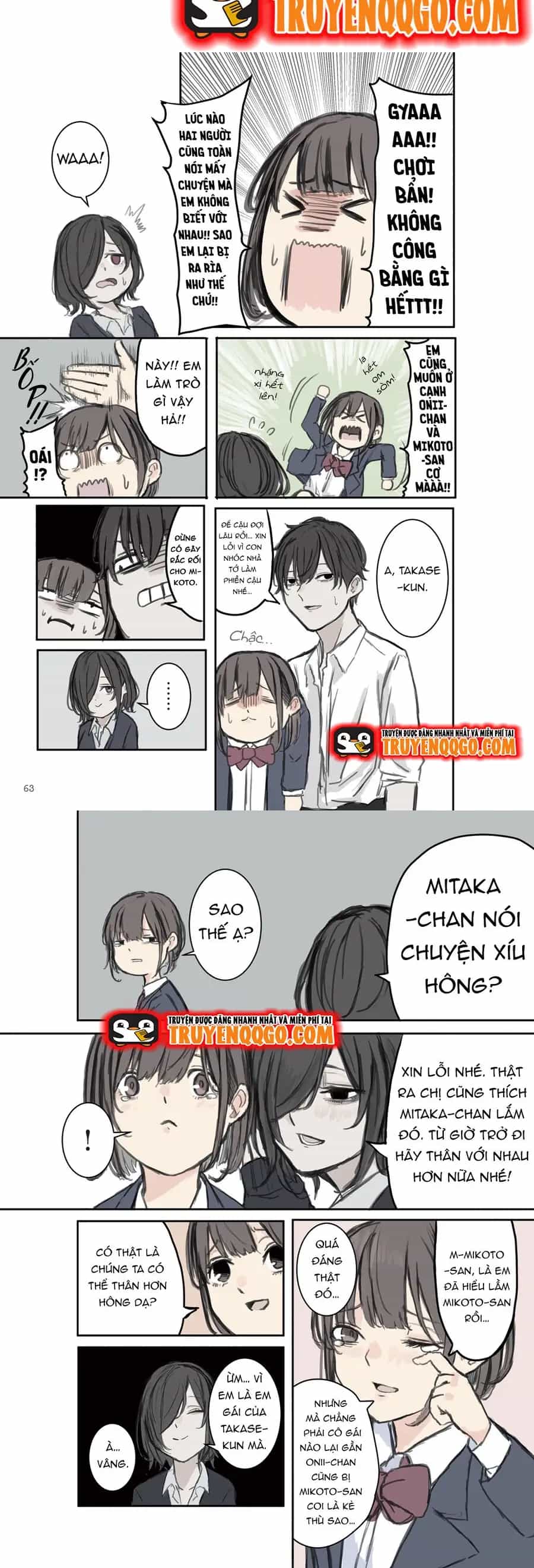 Tình Yêu Ngạt Thở Của Mikoto-Chan - Chương 8 - ảnh 2
