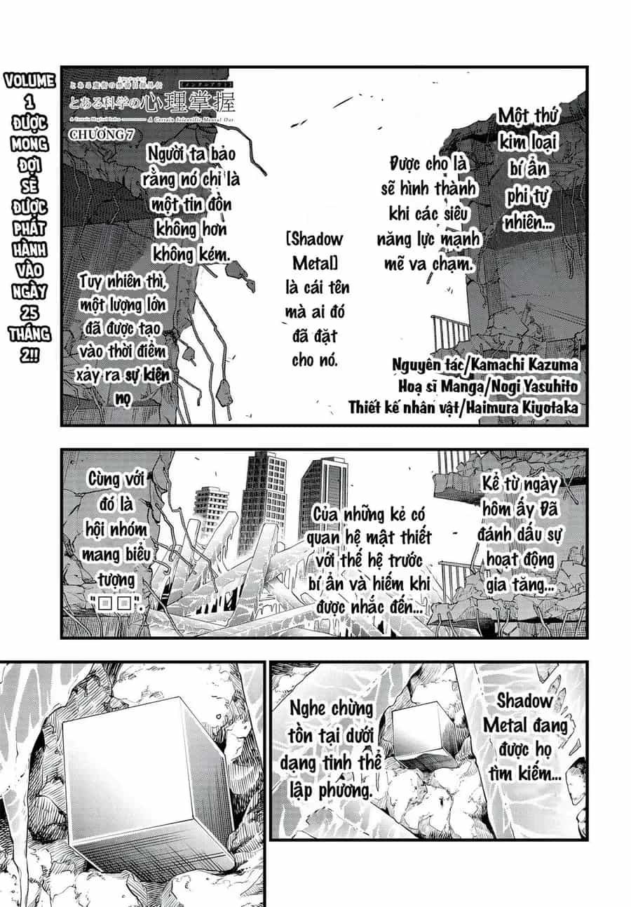 Toaru Majutsu No Index Gaiden - Toaru Kagaku No Mental Out - Chương 7 - ảnh 2