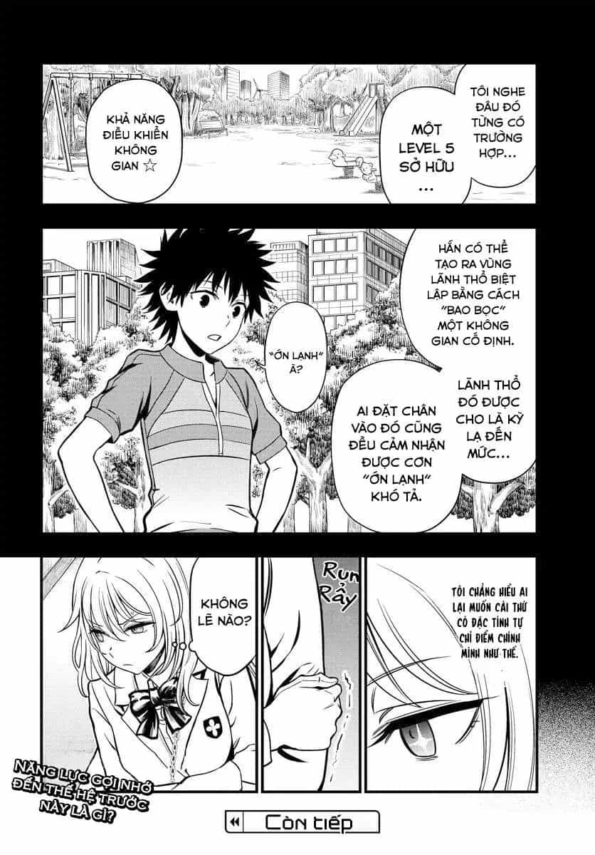 Toaru Majutsu No Index Gaiden - Toaru Kagaku No Mental Out - Chương 8.1 - ảnh 12