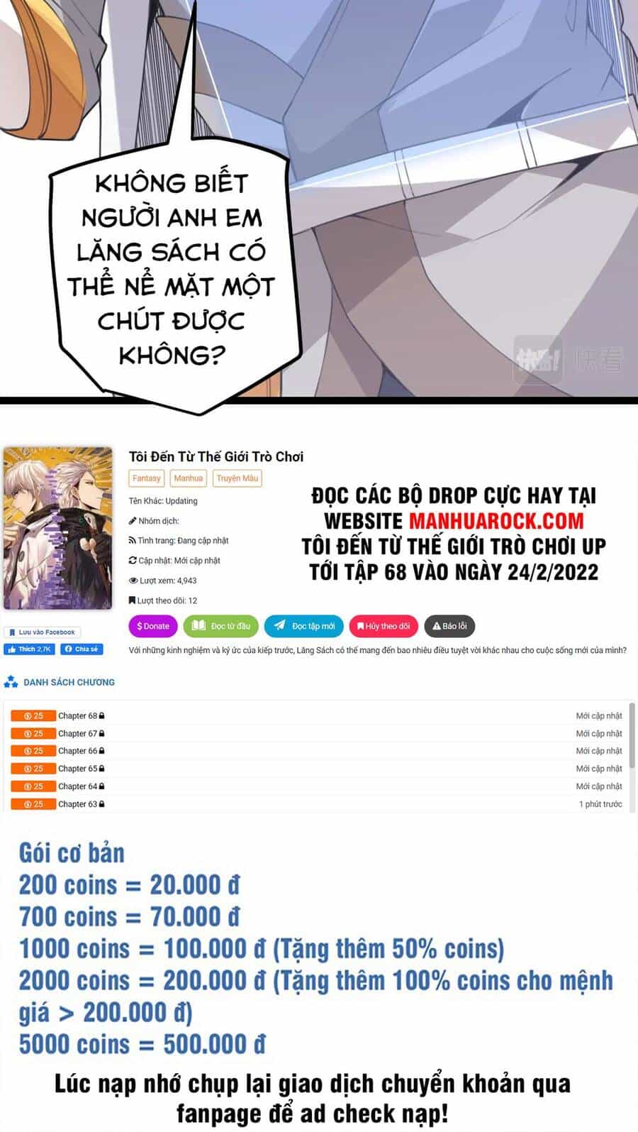 Tôi Đến Từ Thế Giới Trò Chơi - Chương 37 - ảnh 90