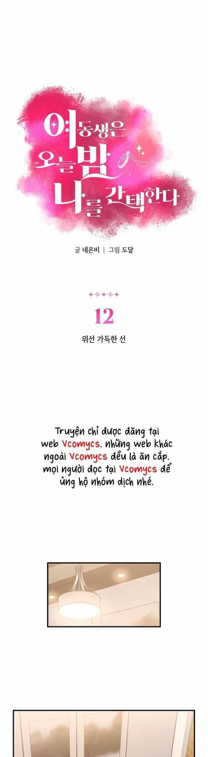 Tối Nay Tôi Là Người Được Cô Ấy Chọn - Chương 12 - ảnh 2
