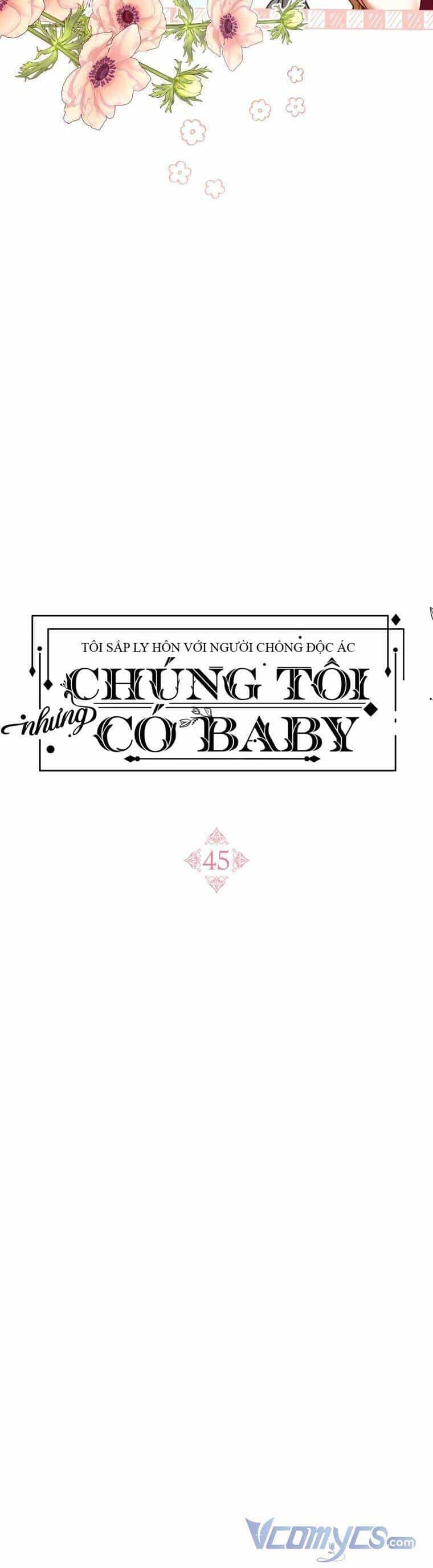 Tôi Sắp Ly Hôn Với Người Chồng Độc Ác, Nhưng Chúng Tôi Có Baby - Chương 45 - ảnh 9