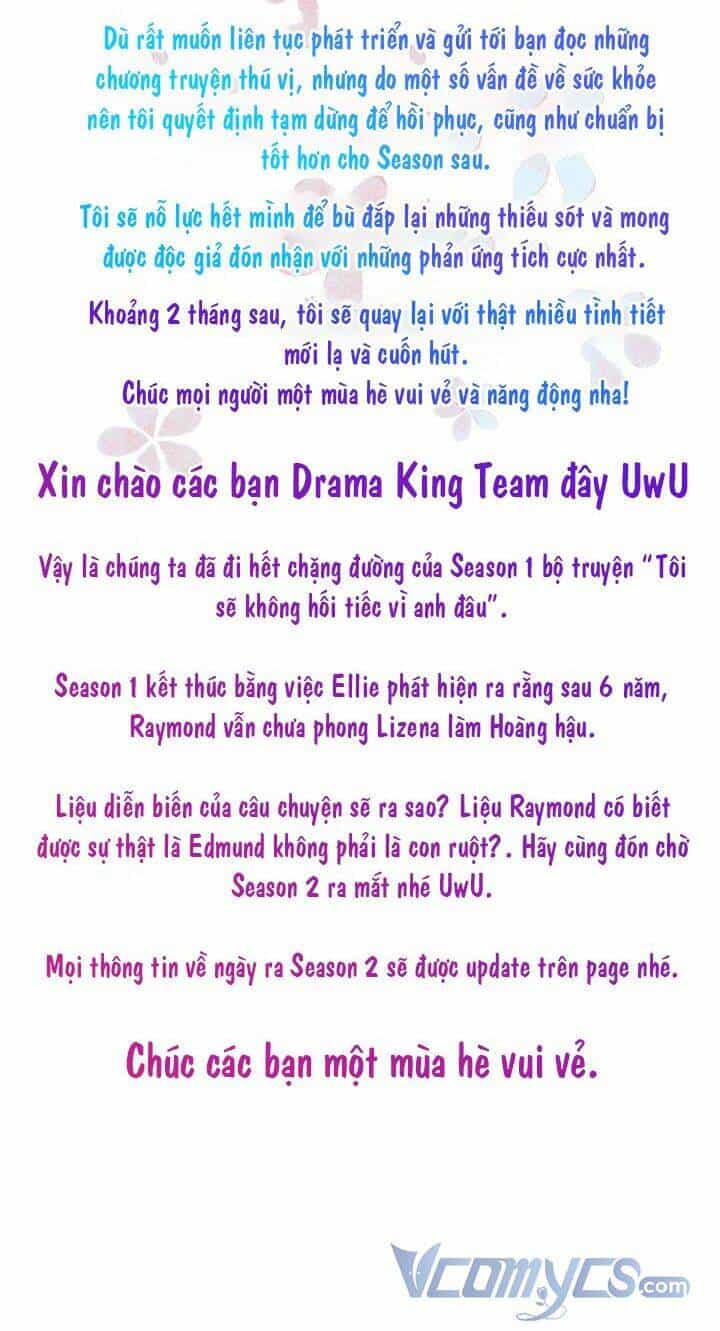 Tôi Sẽ Không Hối Tiếc Vì Anh Đâu - Chương 46 - ảnh 47