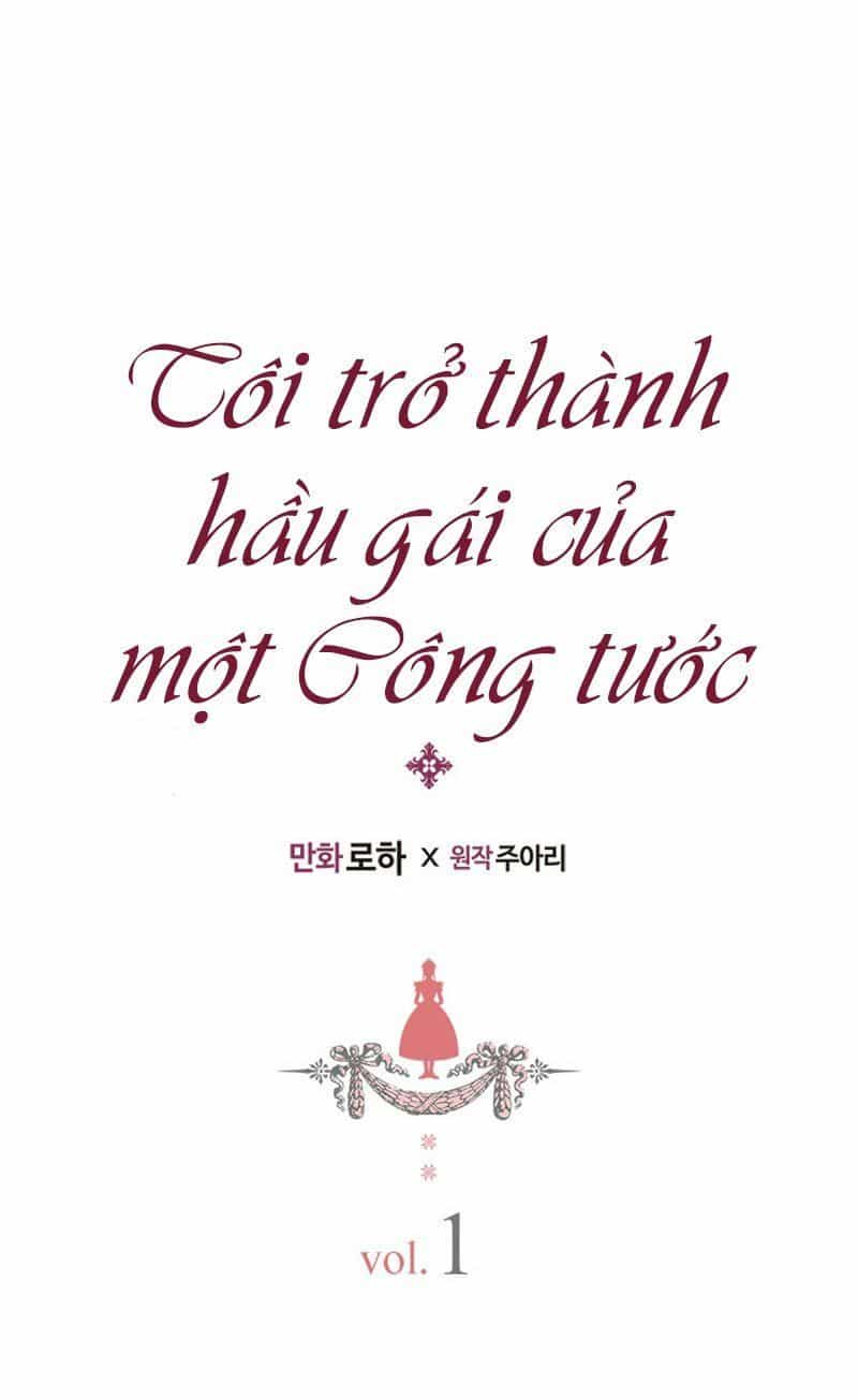 Tôi Trở Thành Hầu Gái Của Một Công Tước - Chương 1 - ảnh 2