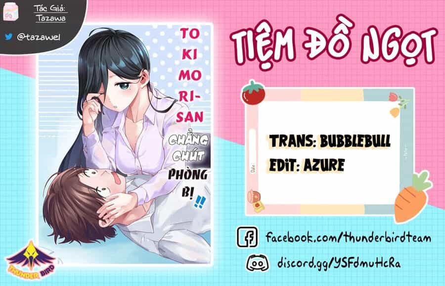 Tokimori-San Chẳng Chút Phòng Bị!! - Chuong 20 - ảnh 1