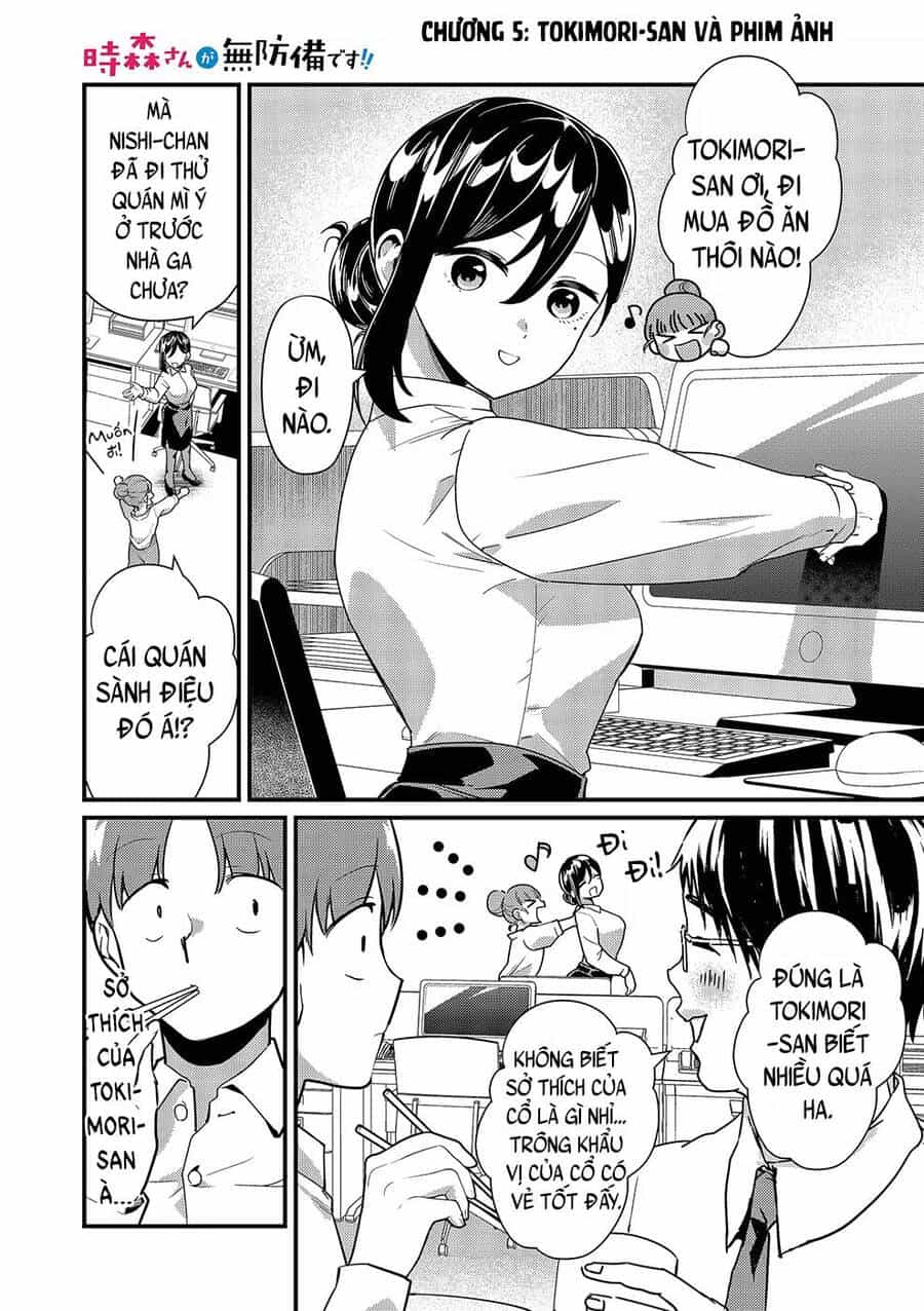 Tokimori-San Chẳng Chút Phòng Bị!! - Chương 5 - ảnh 2