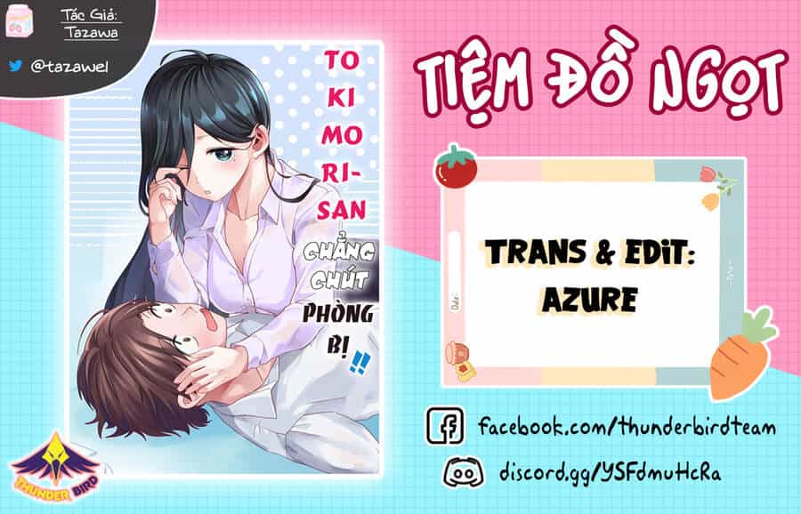 Tokimori-San Chẳng Chút Phòng Bị!! - Chương 8 - ảnh 1