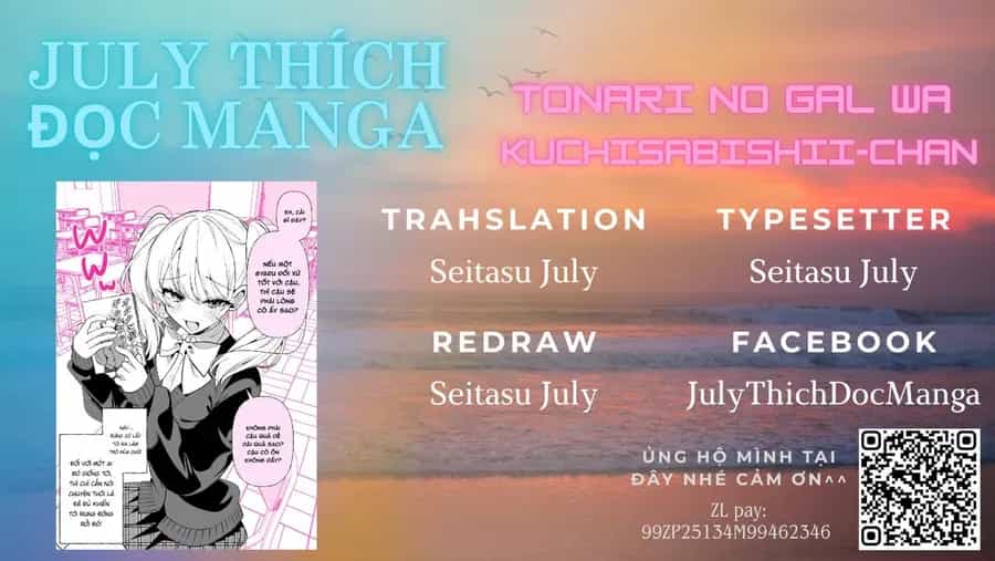 Tonari No Gal Wa Kuchisabishii-Chan - Chương 14 - ảnh 2