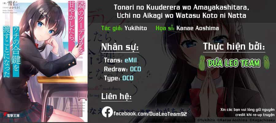 Tonari No Kuderella O Amayakashitara, Uchi No Aikagi O Watasu Koto Ni Natta - Chương 4 - ảnh 2