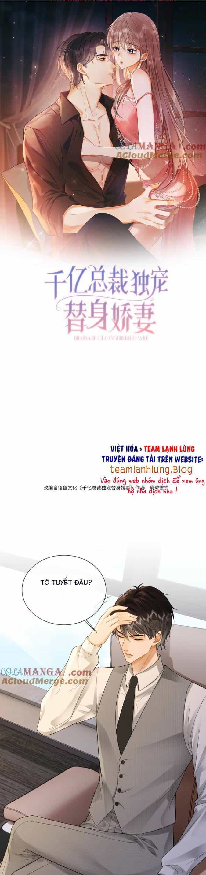 Tổng Tài Tỷ Phú Chỉ Sủng Cô Vợ Thế Thân - Chương 41 - ảnh 1