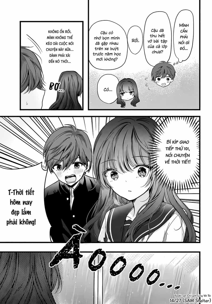 Tozaki-San Chỉ Lạnh Lùng Mỗi Mình Tôi - Chương 1 - ảnh 14