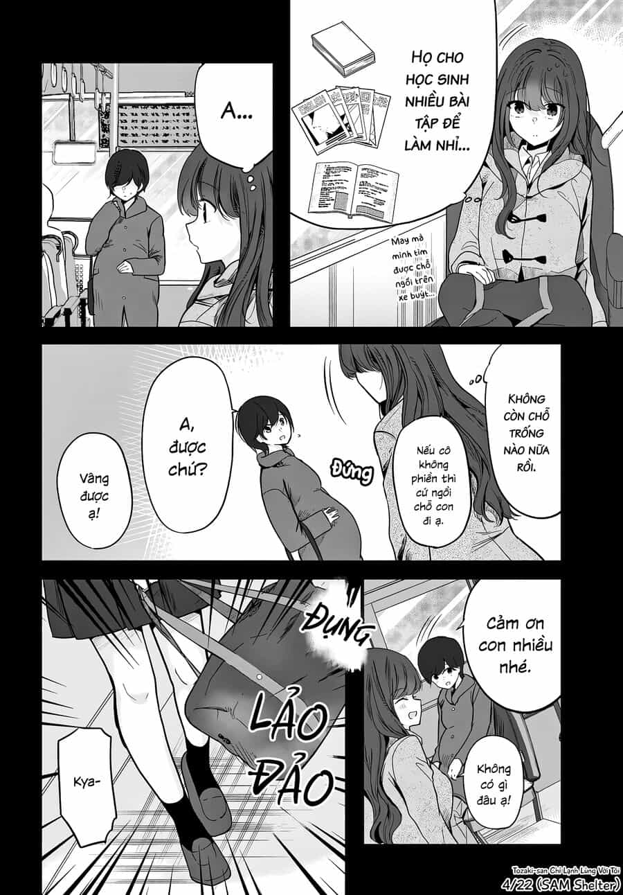 Tozaki-San Chỉ Lạnh Lùng Mỗi Mình Tôi - Chương 2 - ảnh 4