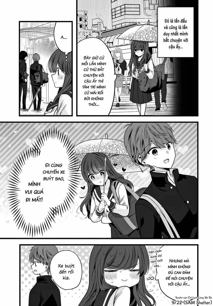 Tozaki-San Chỉ Lạnh Lùng Mỗi Mình Tôi - Chương 2 - ảnh 9