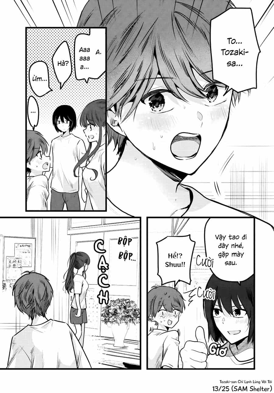 Tozaki-San Chỉ Lạnh Lùng Mỗi Mình Tôi - Chương 3 - ảnh 13