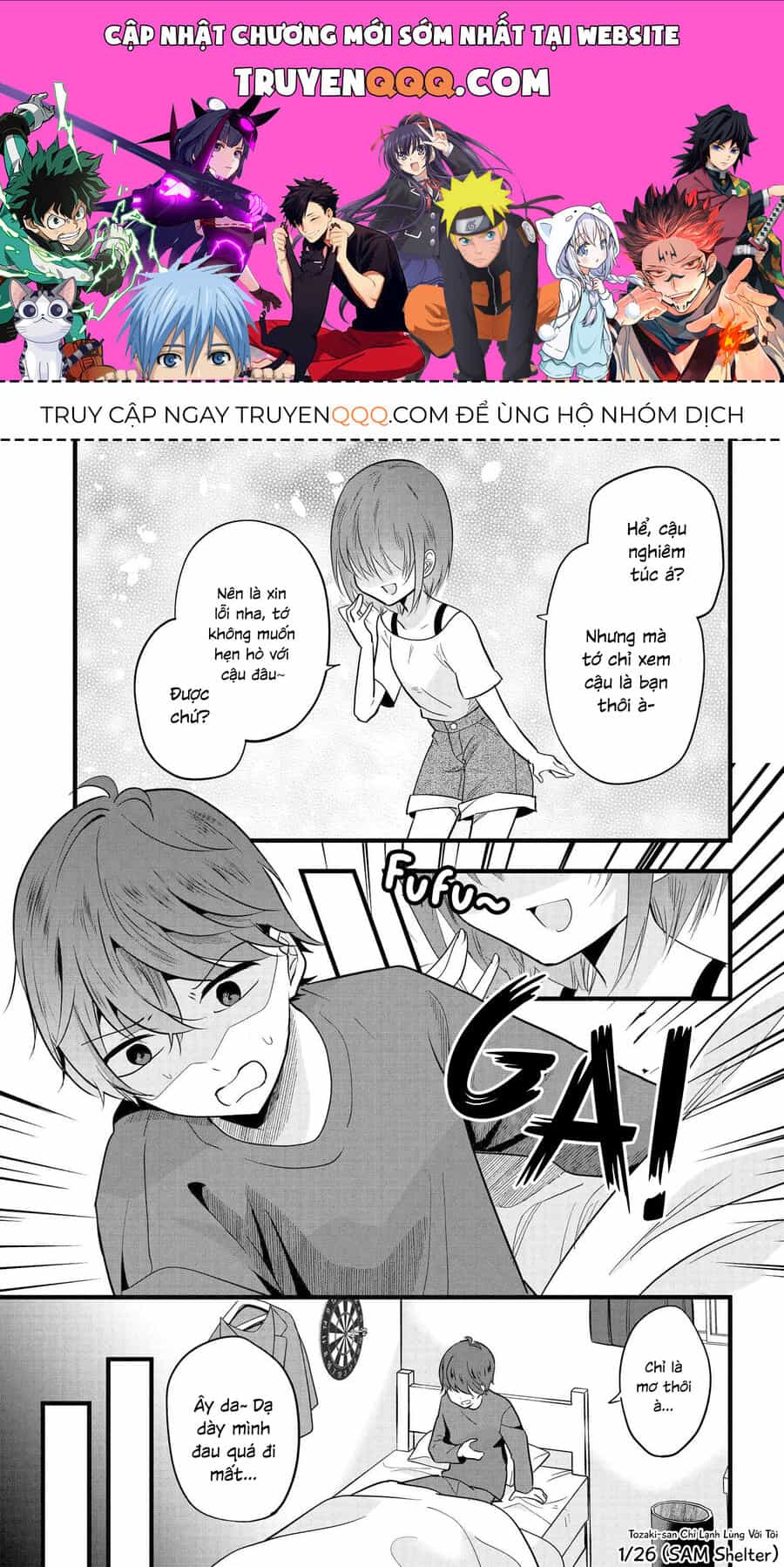 Tozaki-San Chỉ Lạnh Lùng Mỗi Mình Tôi - Chương 4 - ảnh 1