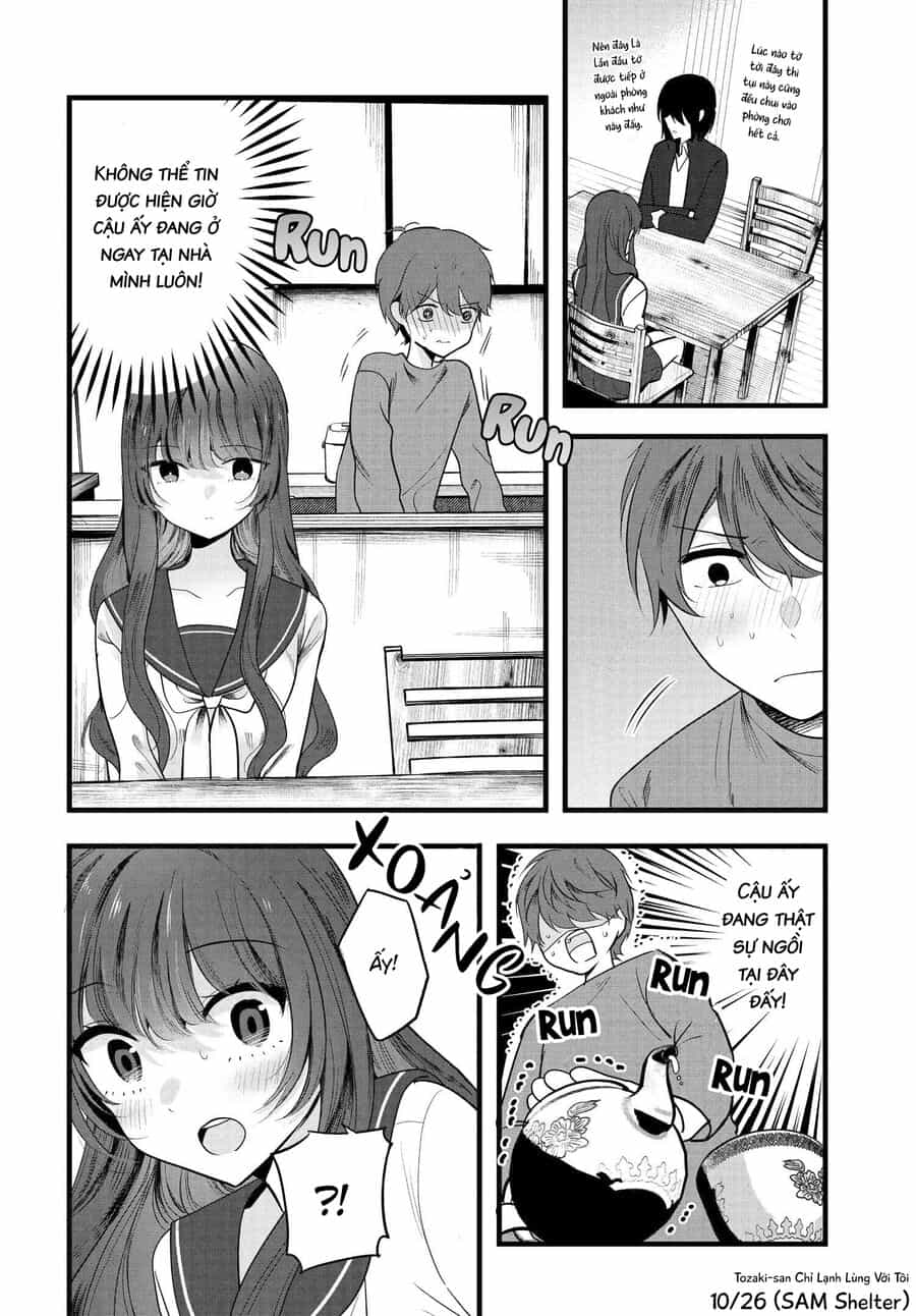 Tozaki-San Chỉ Lạnh Lùng Mỗi Mình Tôi - Chương 4 - ảnh 10