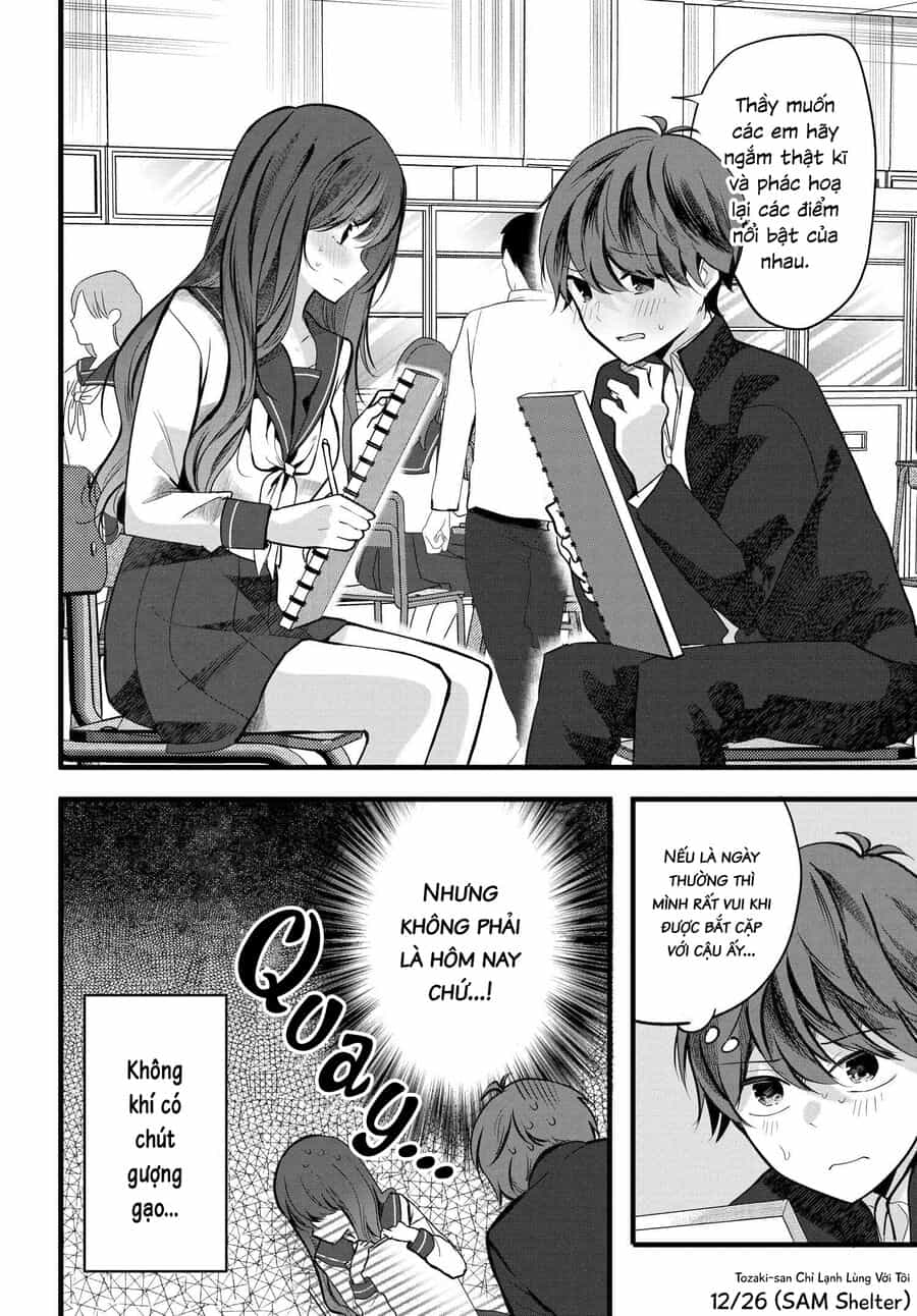 Tozaki-San Chỉ Lạnh Lùng Mỗi Mình Tôi - Chương 5 - ảnh 12