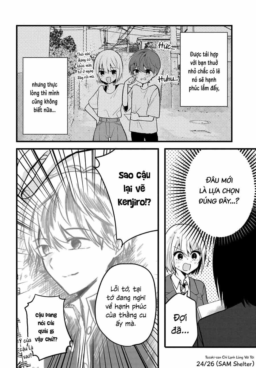 Tozaki-San Chỉ Lạnh Lùng Mỗi Mình Tôi - Chương 5 - ảnh 23
