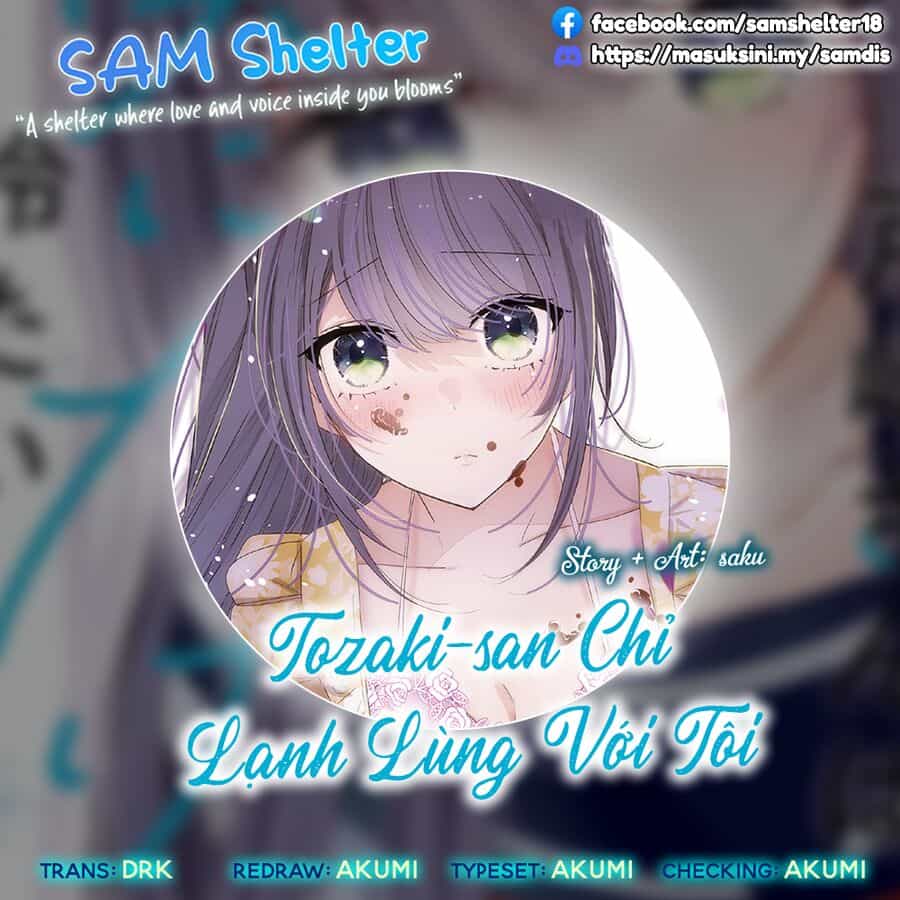 Tozaki-San Chỉ Lạnh Lùng Mỗi Mình Tôi - Chương 5 - ảnh 26