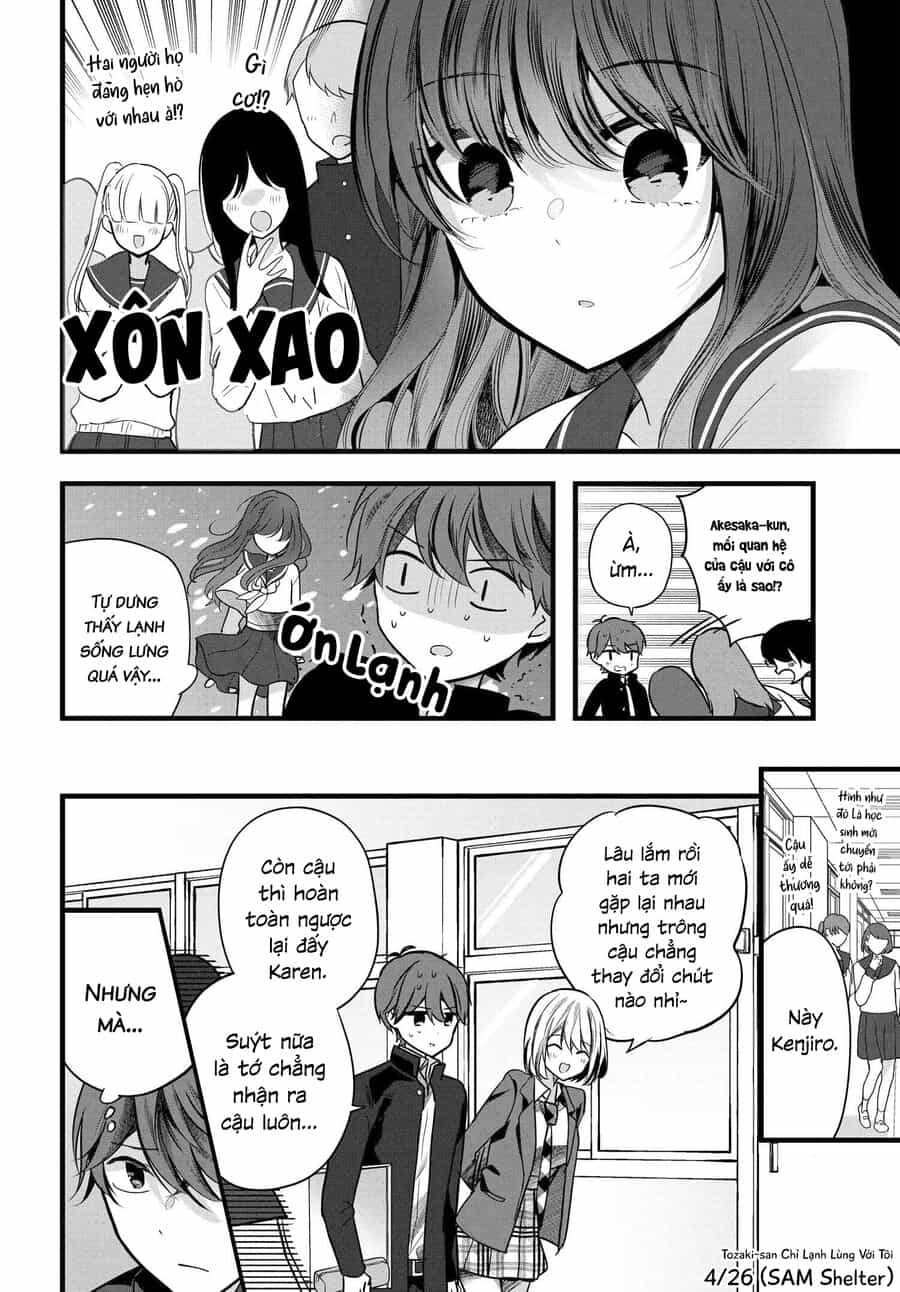 Tozaki-San Chỉ Lạnh Lùng Mỗi Mình Tôi - Chương 5 - ảnh 4