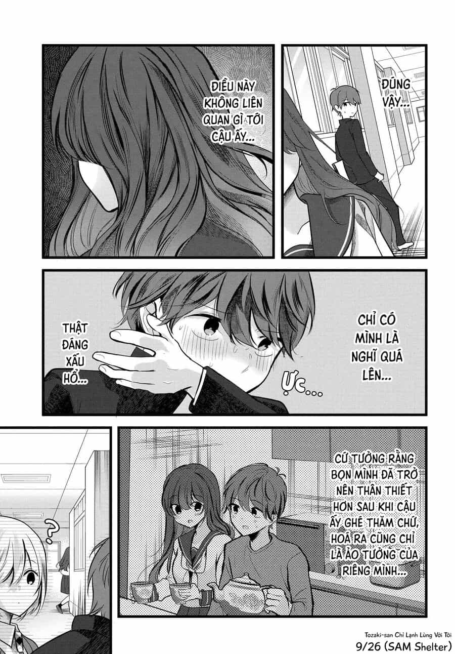 Tozaki-San Chỉ Lạnh Lùng Mỗi Mình Tôi - Chương 5 - ảnh 9