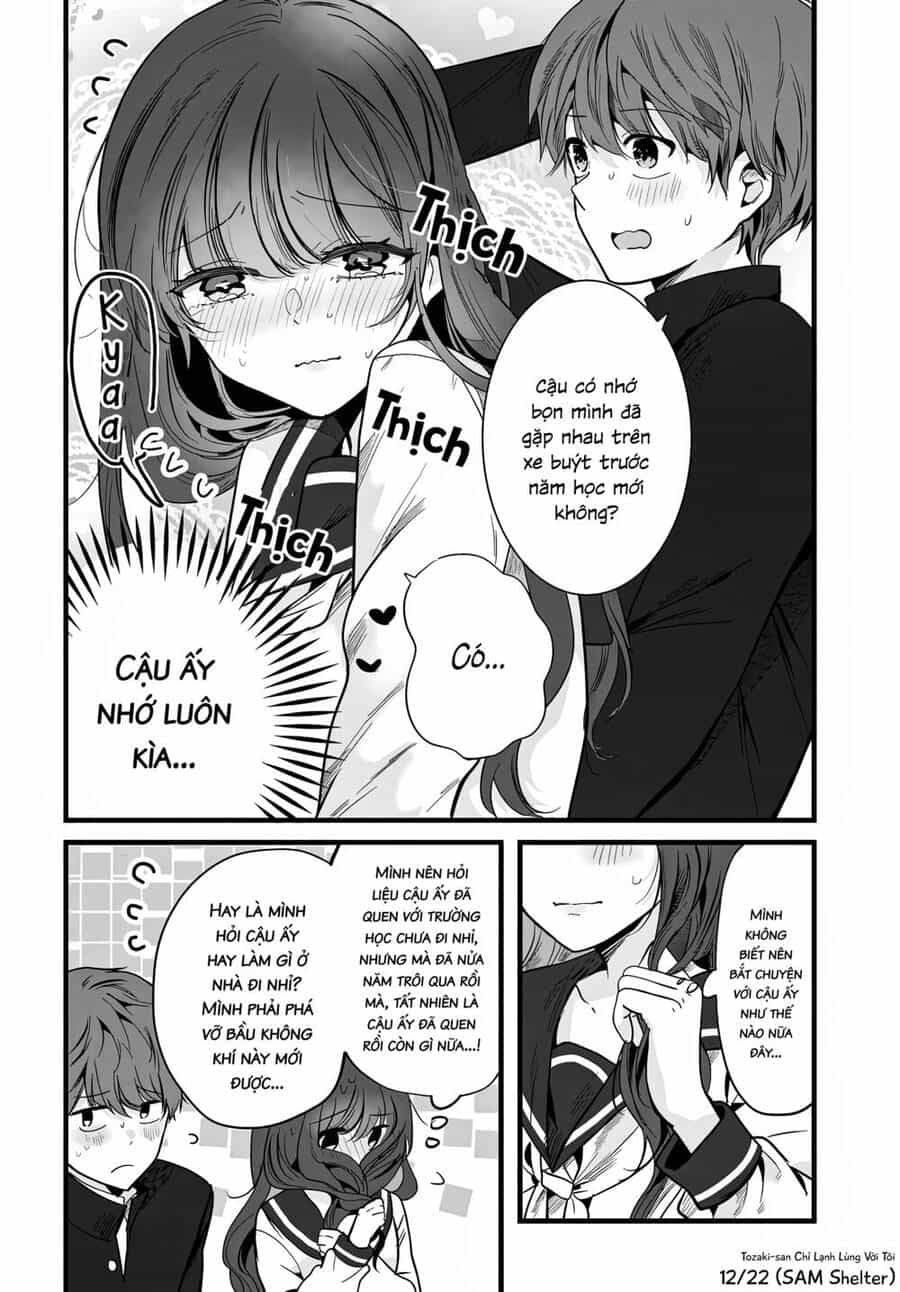 Tozaki-San Chỉ Lạnh Lùng Với Tôi - Chương 2 - ảnh 12