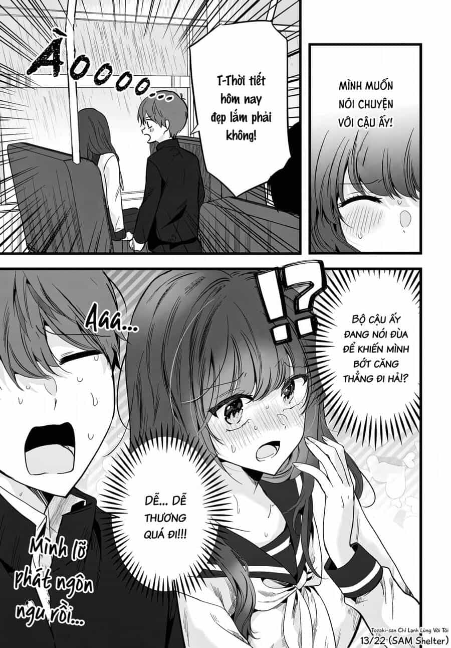 Tozaki-San Chỉ Lạnh Lùng Với Tôi - Chương 2 - ảnh 13
