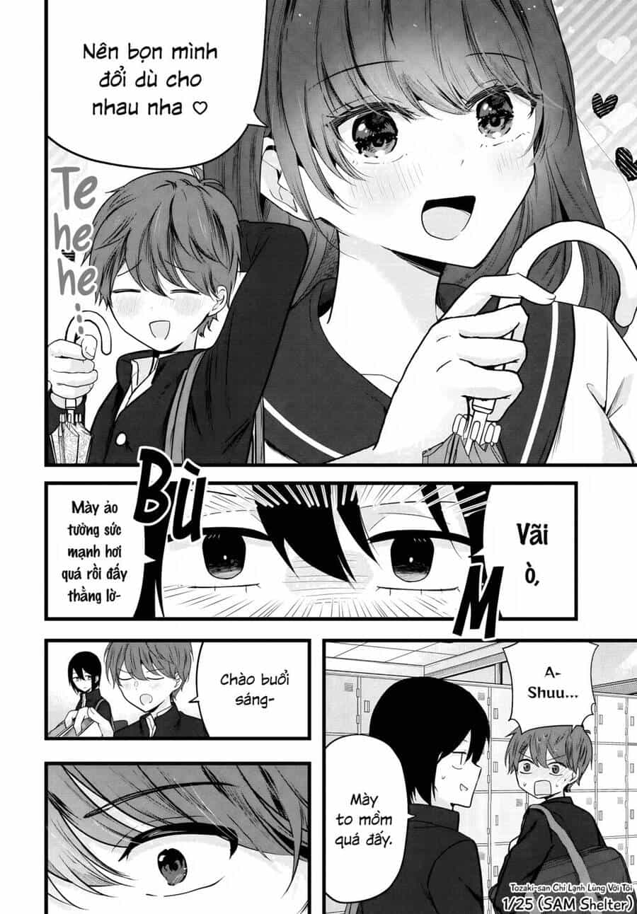 Tozaki-San Chỉ Lạnh Lùng Với Tôi - Chương 3 - ảnh 2