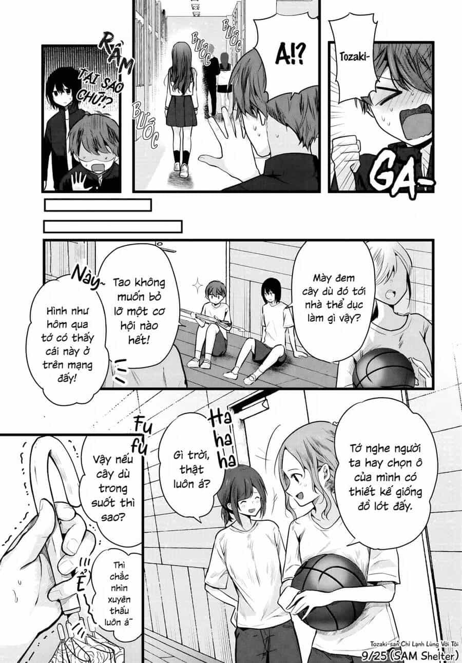 Tozaki-San Chỉ Lạnh Lùng Với Tôi - Chương 3 - ảnh 9