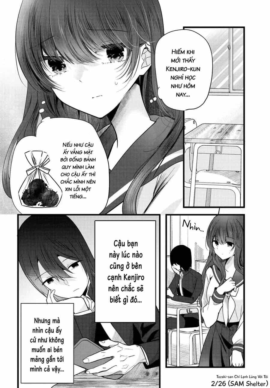 Tozaki-San Chỉ Lạnh Lùng Với Tôi - Chương 4 - ảnh 2