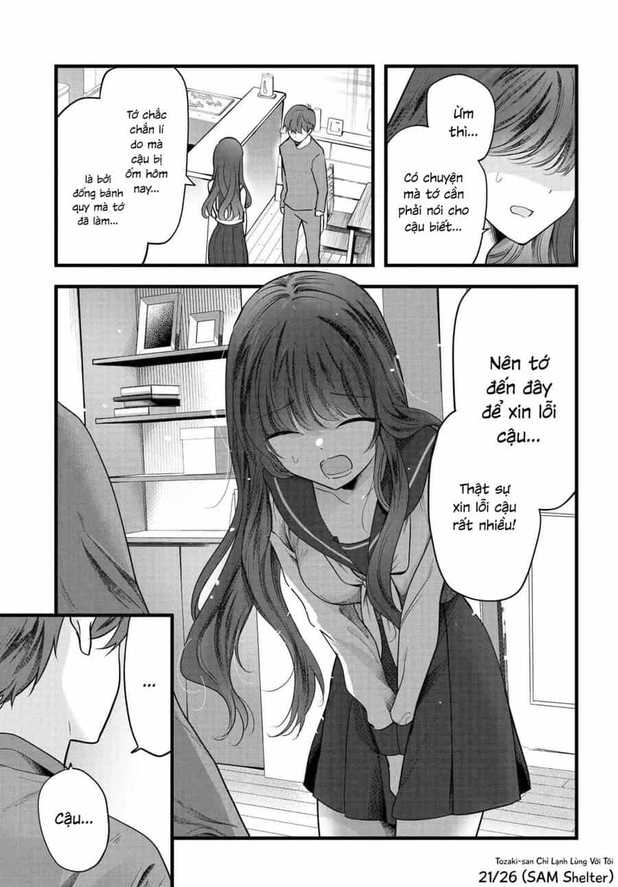 Tozaki-San Chỉ Lạnh Lùng Với Tôi - Chương 4 - ảnh 21