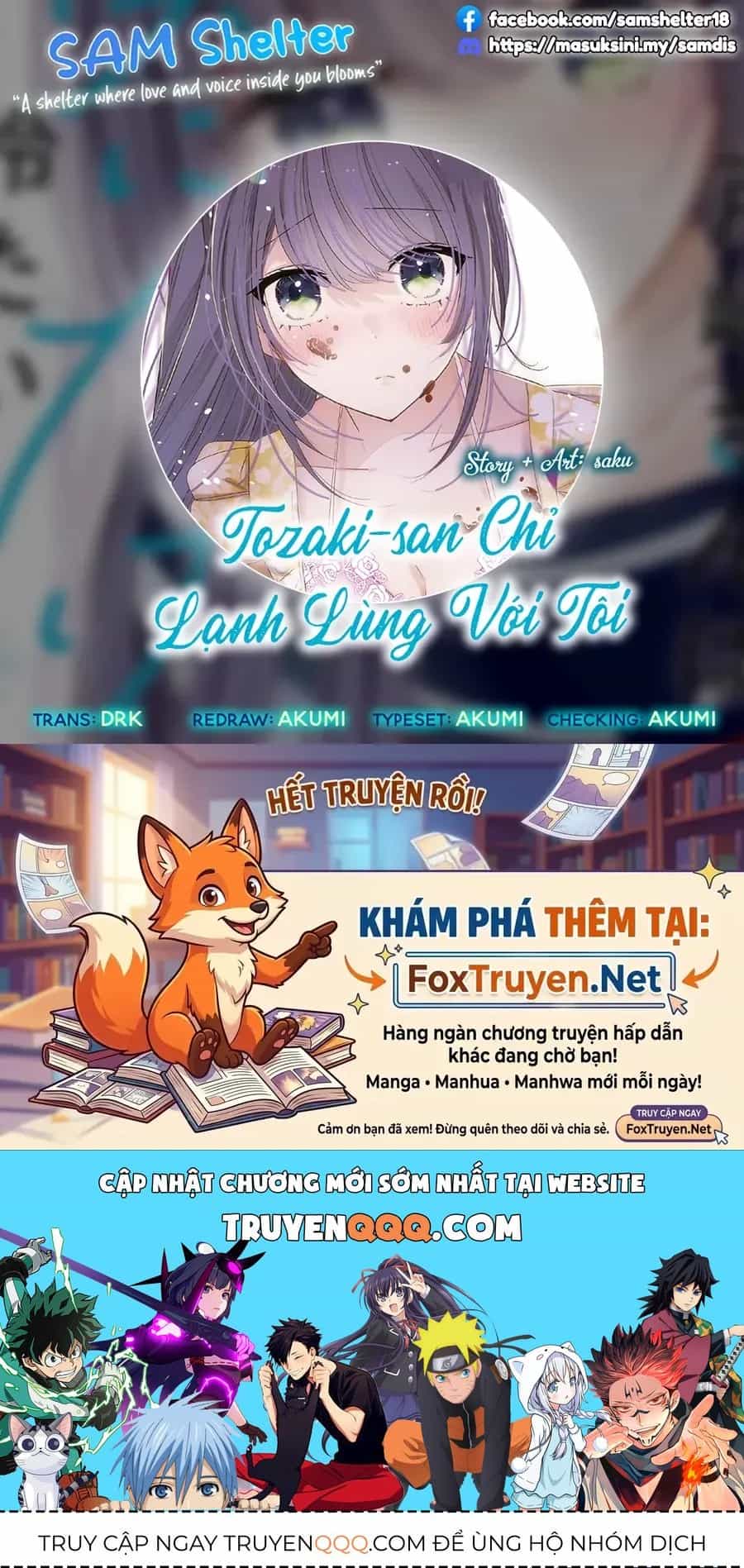 Tozaki-San Chỉ Lạnh Lùng Với Tôi - Chương 6 - ảnh 25