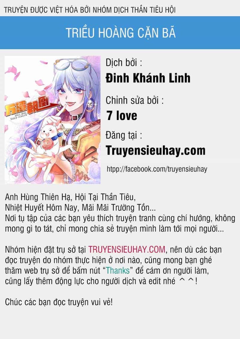 Triều Hoàng Cặn Bã - Chương 2 - ảnh 1