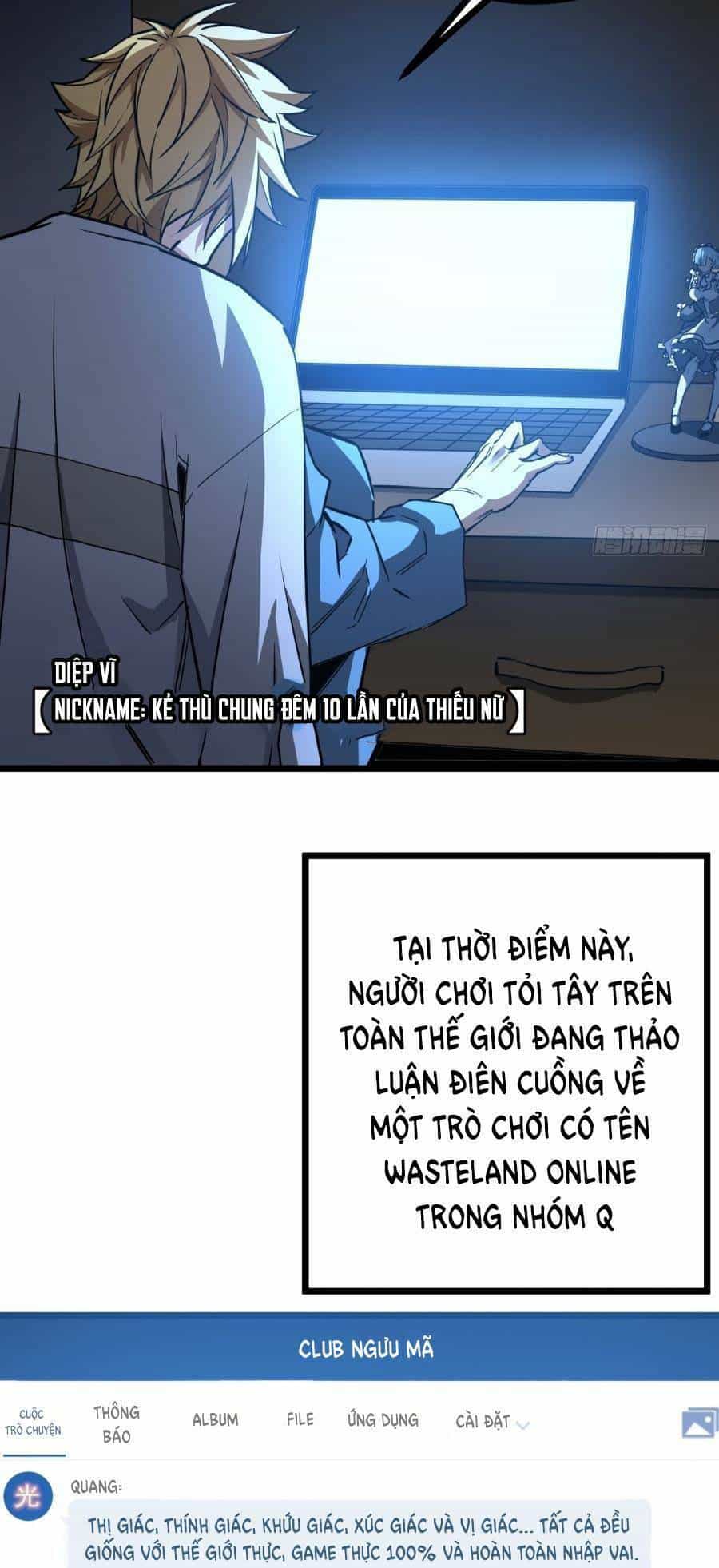 Trò Chơi Này Cũng Quá Chân Thật Rồi ! - Chương 2 - ảnh 109