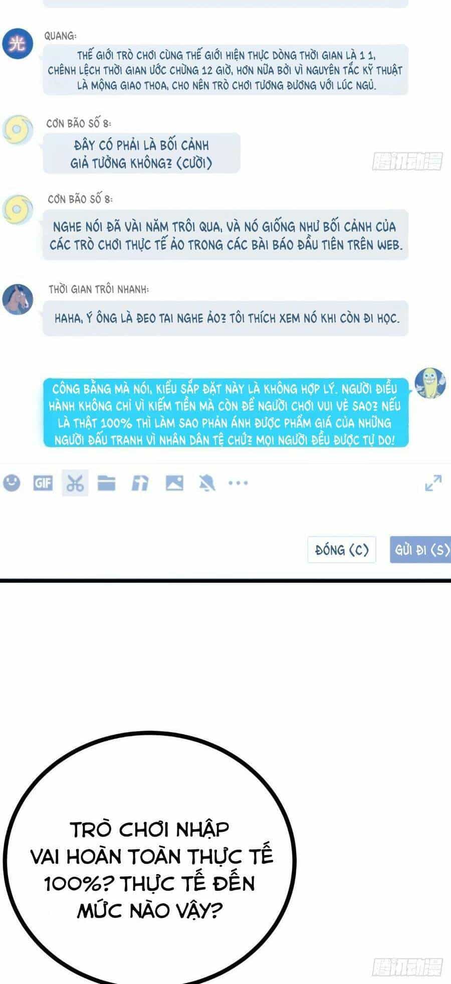 Trò Chơi Này Cũng Quá Chân Thật Rồi ! - Chương 2 - ảnh 110