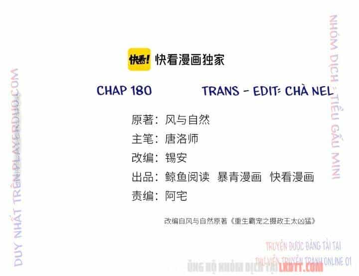 Trọng Sinh Bá Sủng Nhiếp Chính Vương Quá Mạnh Mẽ - Chương 180 - ảnh 4