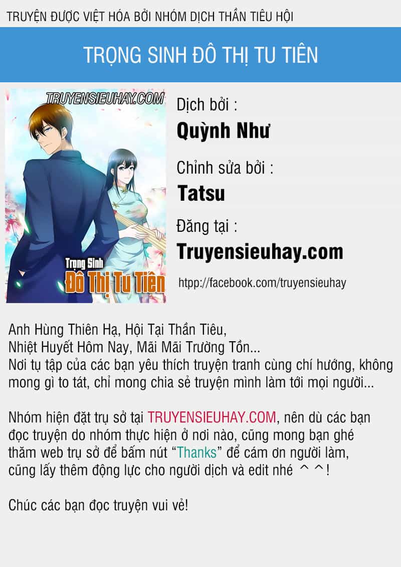 Trọng Sinh Đô Thị Tu Tiên - Chương 51 - ảnh 1