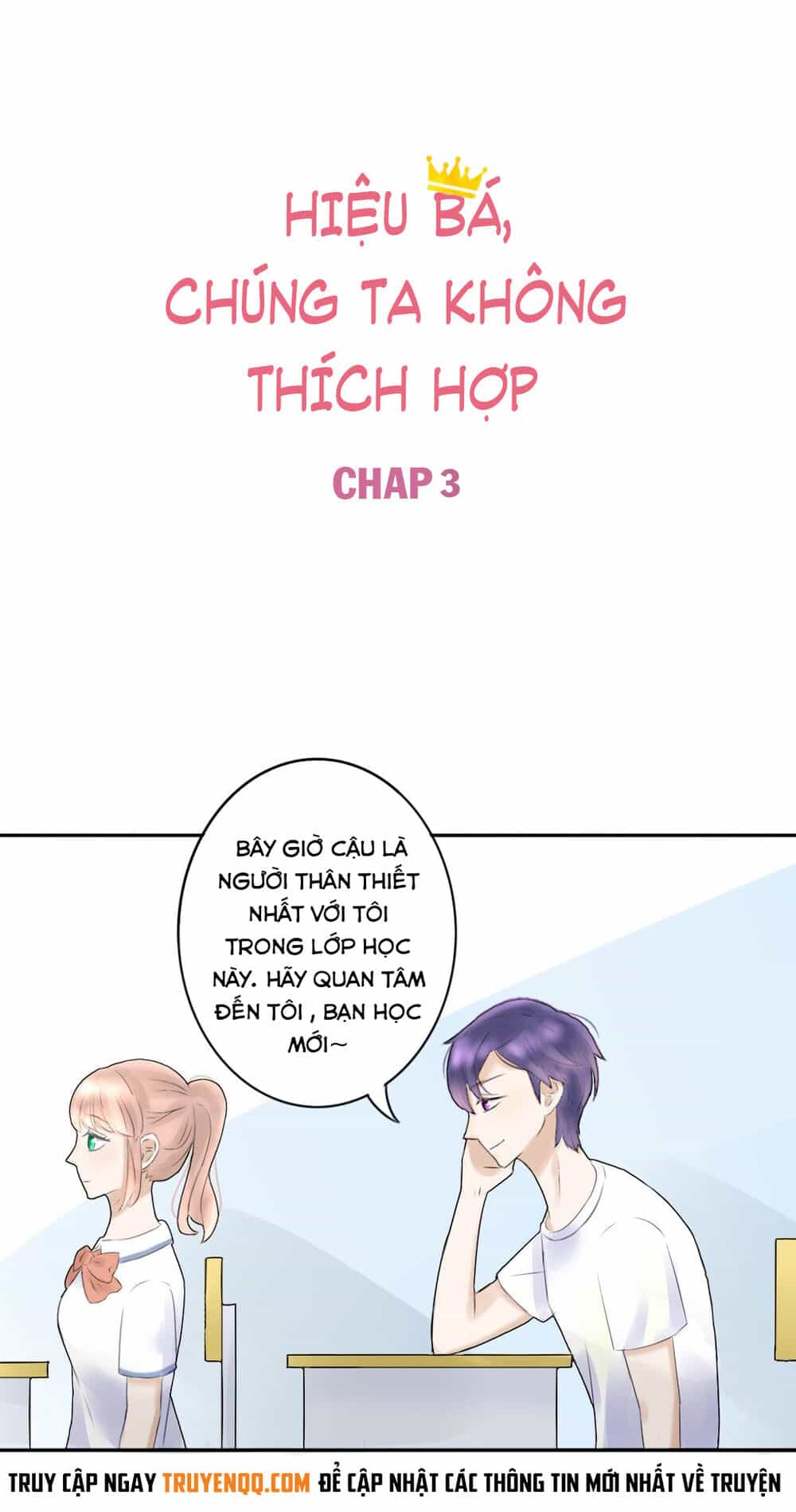 Trùm Trường, Chúng Ta Không Thích Hợp - Chương 3 - ảnh 2