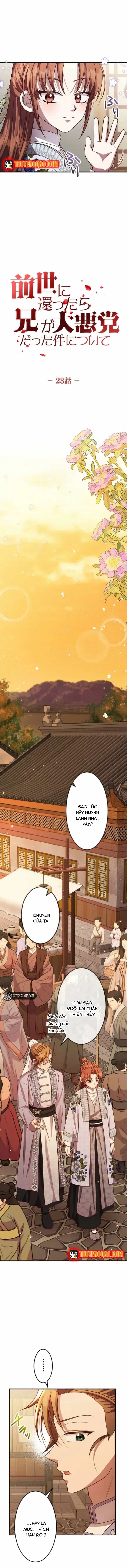 Trùng Sinh Về Kiếp Trước, Ta Phát Hiện Anh Trai Là Kẻ Đại Ác Nhân - Chương 23 - ảnh 6