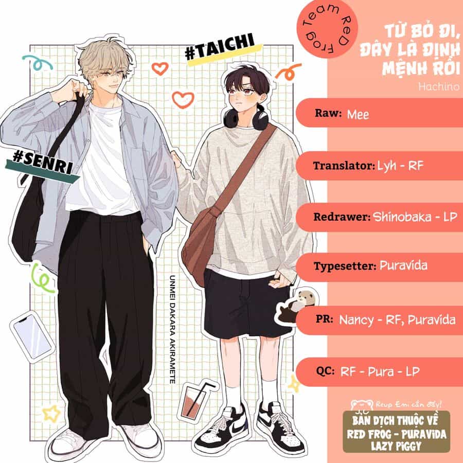 Từ Bỏ Đi Đây Là Định Mệnh Rồi - Chương 4 - ảnh 2