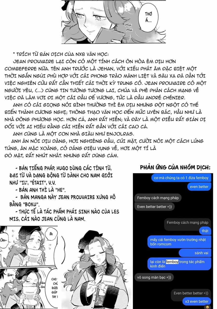 Từ Les Miserable - Gửi Đến Những Người Bạn Của Khoảnh Khắc L'heure Bleue. - Chương 2 - ảnh 34