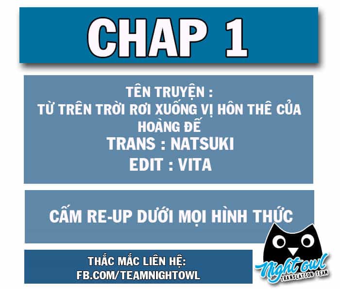 Từ Trên Trời Rơi Xuống Vị Hôn Thê Của Hoàng Đế - Chương 1 - ảnh 2