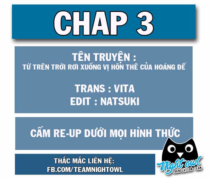 Từ Trên Trời Rơi Xuống Vị Hôn Thê Của Hoàng Đế - Chương 3 - ảnh 1