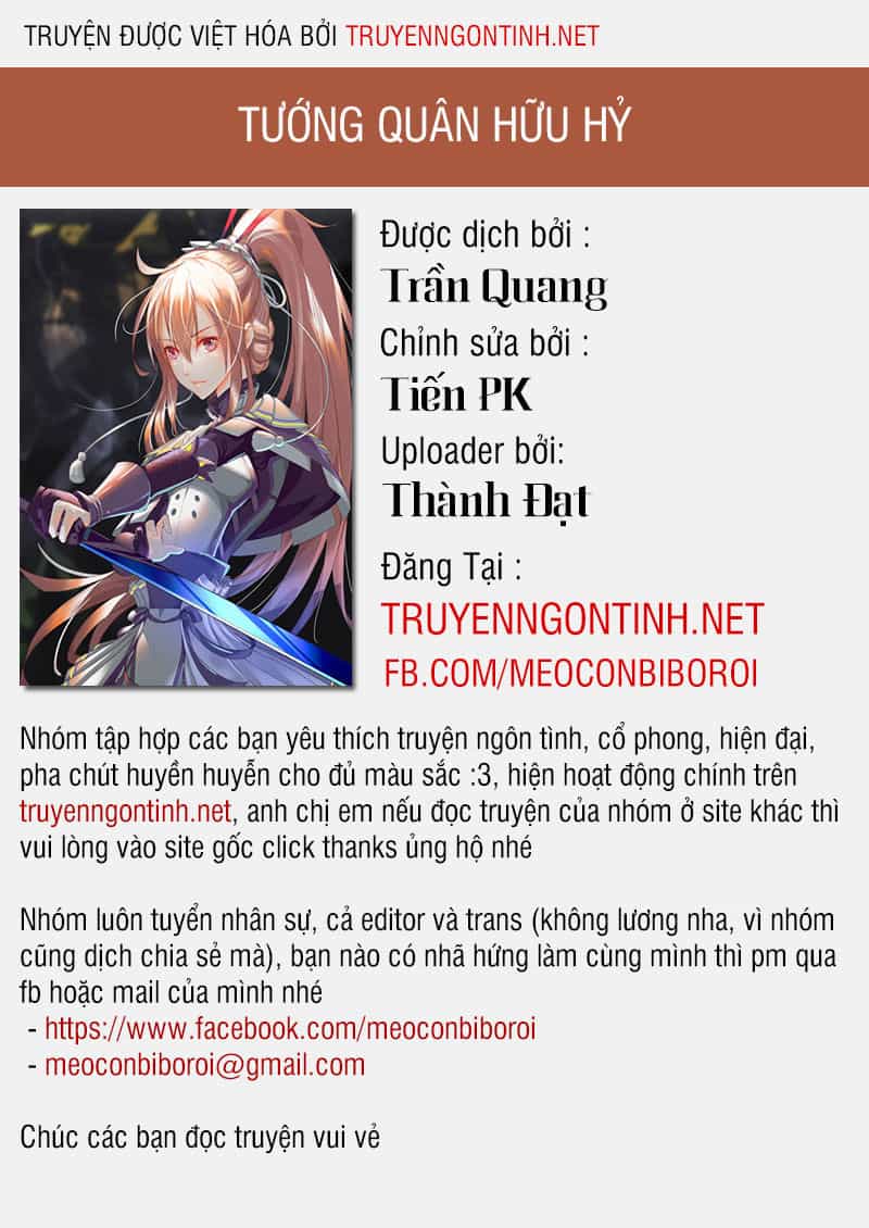 Tướng Quân Hữu Hỷ - Chương 2 - ảnh 1