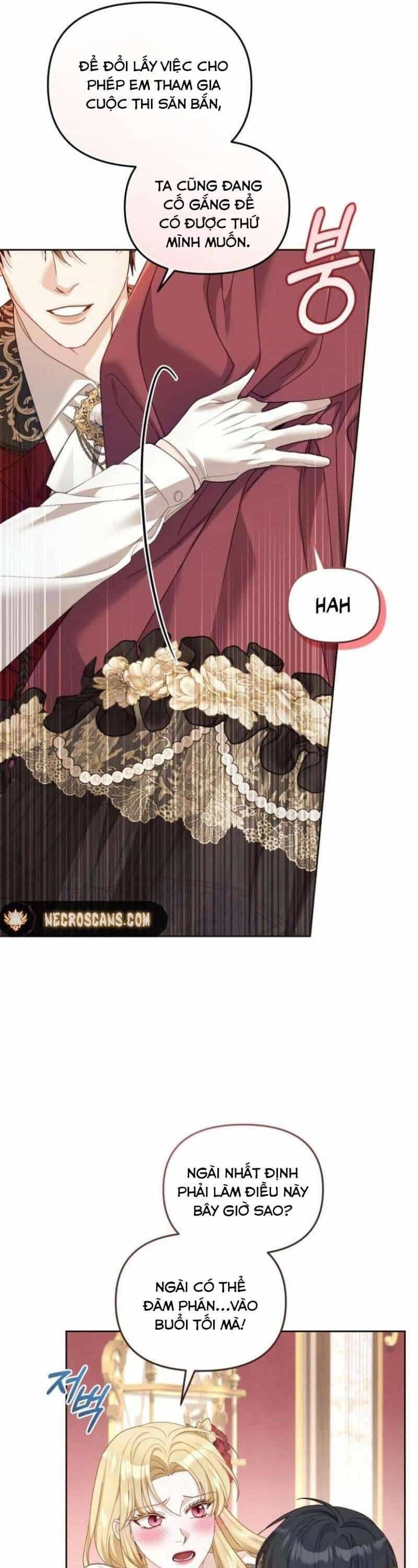 Tuy Là Hoàng Hậu Thay Thế Nhưng Tôi Lại Đánh Mất Đêm Đầu Tiên - Chương 28 - ảnh 10