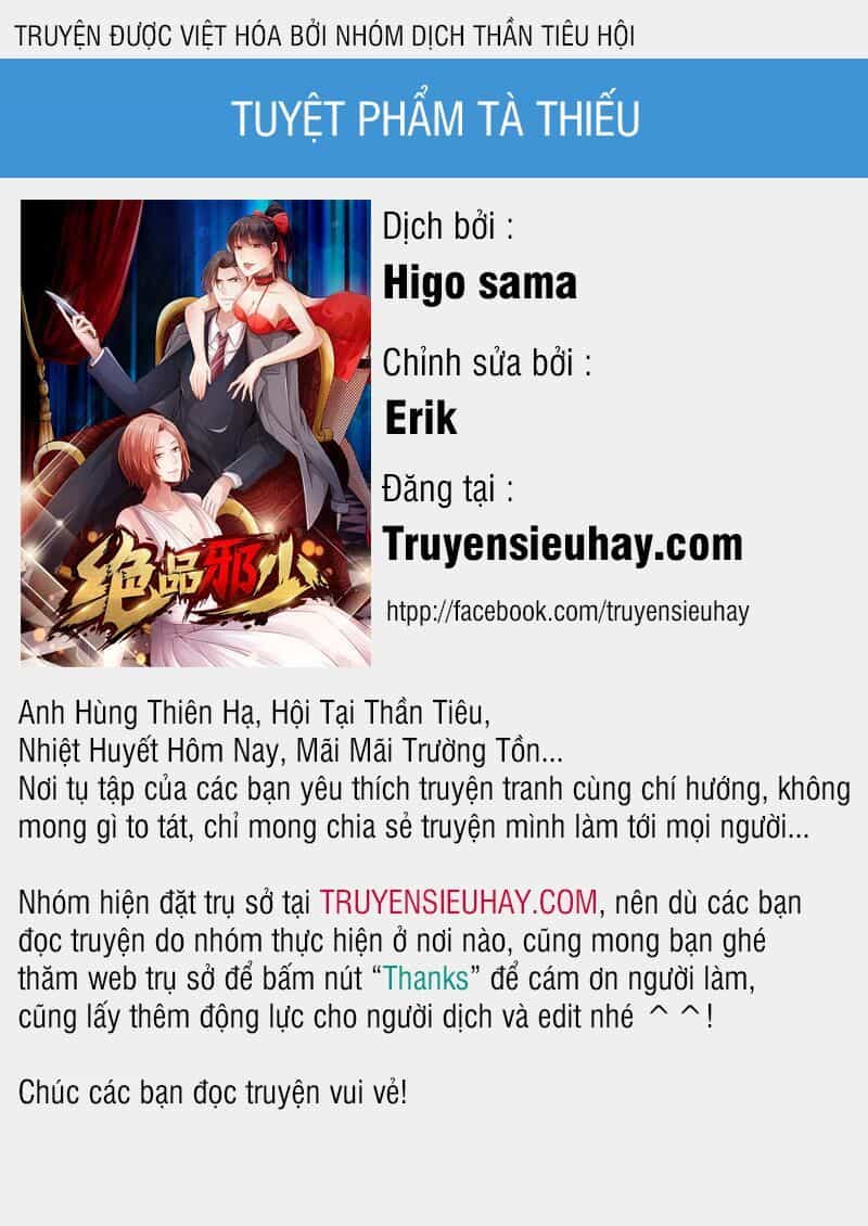 Tuyệt Phẩm Tà Thiếu - Chương 47 - ảnh 1