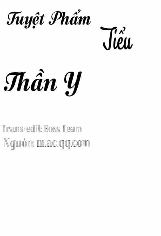 Tuyệt Phẩm Tiểu Thần Y - Chương 3 - ảnh 3