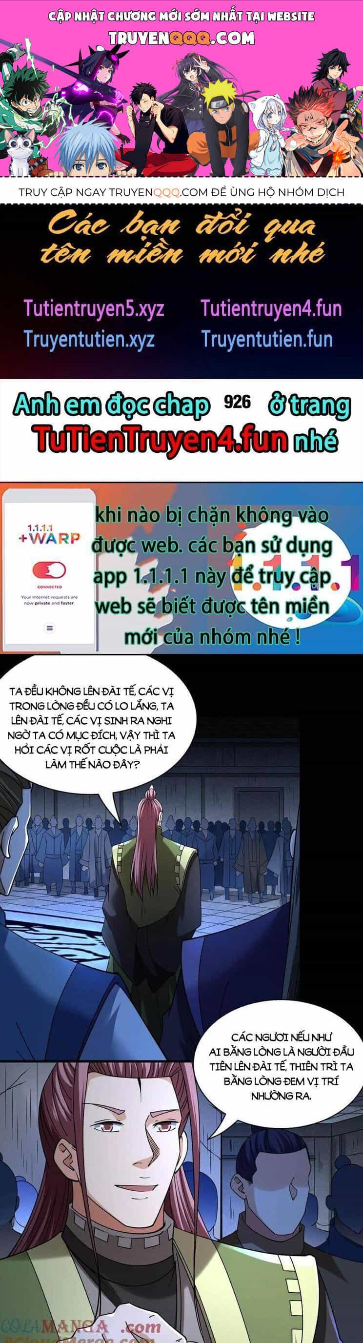 Tuyệt Thế Võ Thần - Chương 925 - ảnh 1